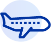 Icona di un aeroplano stilizzato - Patto per la decarbonizzazione del trasporto aereo - Seleziona per approfondire