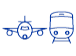 Icona FCO Connect - Seleziona per scoprire il servizio di check-in bagagli presso la stazione ferroviaria