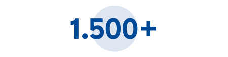 Più di 1500 progetti sviluppati