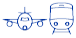 FCO Connect icon - Select to discover the baggage check-in service at the airport railway station